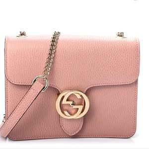 Pink Gucci Interlocking Crossbody
